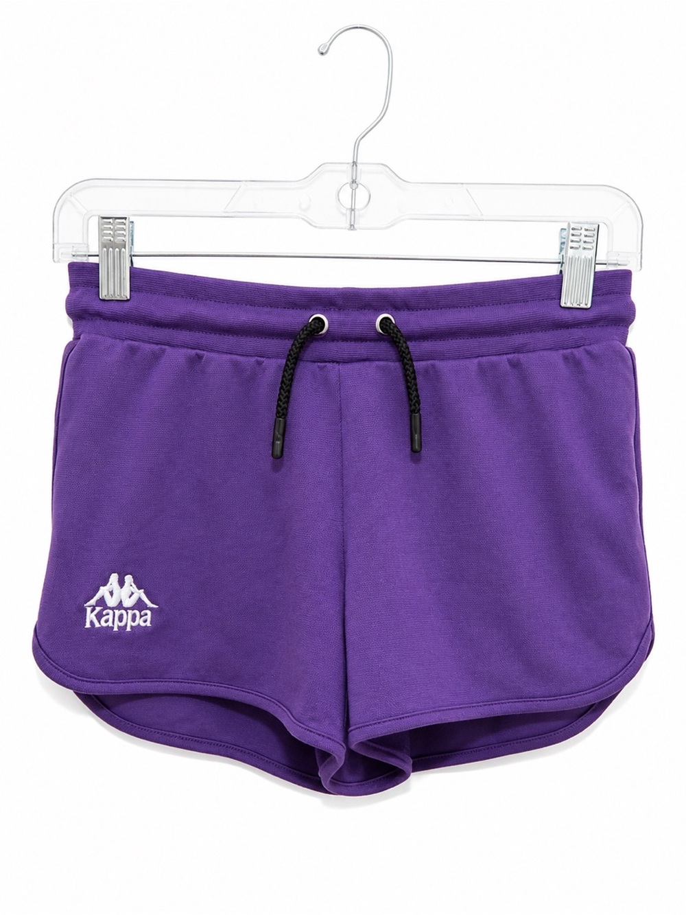 Kappa Purple Athletic Aleisure Running Drawstring Shorts